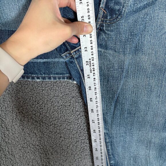 Levi's Skinner USA Made Low Rise Boot Cut Jeans - Men's Size 34*32 - Blue - Picture 9 of 12